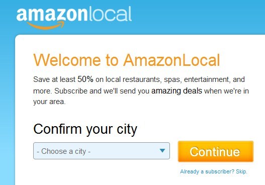 Starker Wettbewerb für Groupon: Amazon startet AmazonLocal